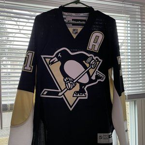 NHL Pittsburgh Penguins Evgeni Malkin Hockey Jersey Alternate Captain